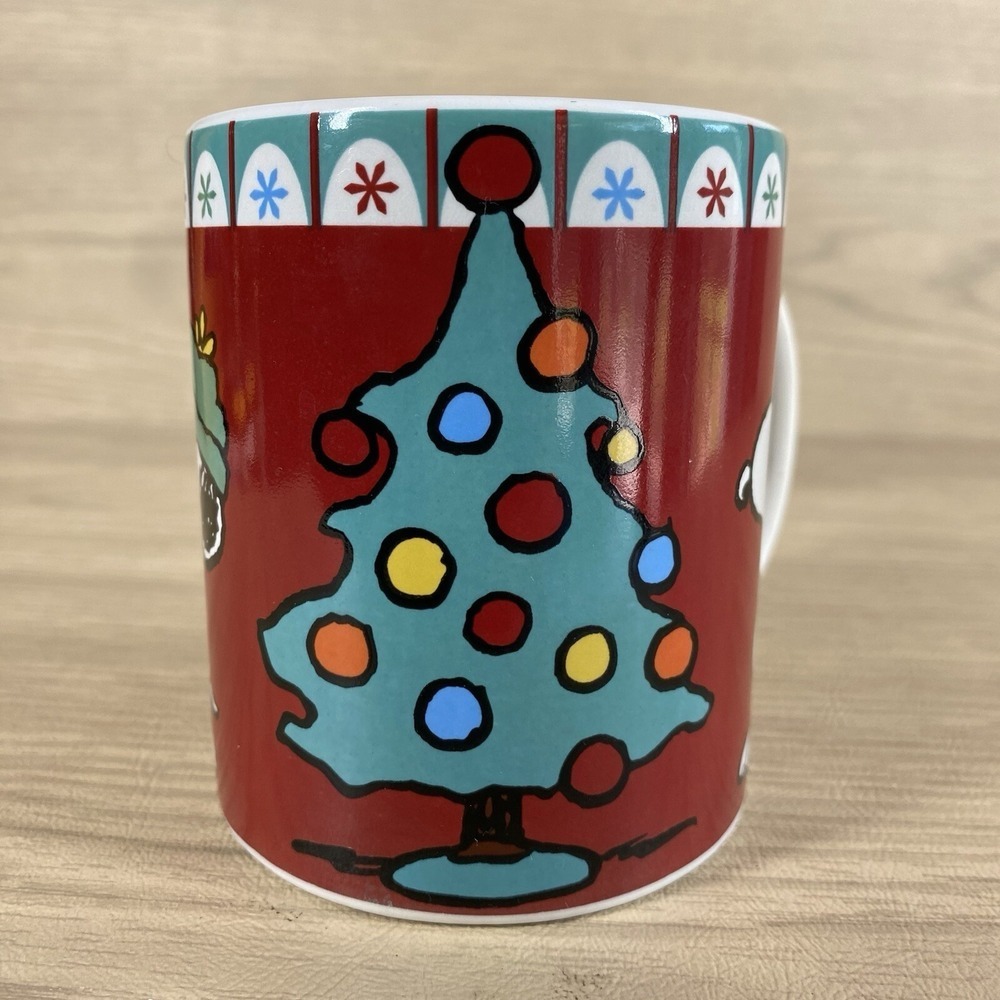Christmas Peanuts Snoopy Coffee Mug Celebrate Peanuts 60 Years 2011 - Picture 3 of 8